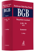 Cover: B&uuml;rgerliches Gesetzbuch BGB - Band 2 - C.H.BECK