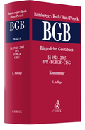 Abbildung von: Bürgerliches Gesetzbuch BGB - Band 5 - C.H.BECK