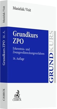 Abbildung von: Grundkurs ZPO - C.H.BECK