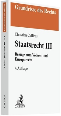 Abbildung von: Staatsrecht III - C.H.BECK