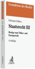 Cover: Staatsrecht III - C.H.BECK