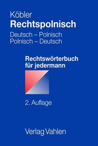 Enlarge image Cover: Rechtspolnisch - Vahlen