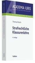 Abbildung von: Strafrechtliche Klausurenlehre - Vahlen