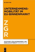 Cover: Unternehmensmobilit&auml;t im EU-Binnenmarkt - De Gruyter
