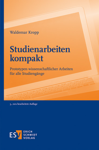Abbildung von: Studienarbeiten kompakt - Erich Schmidt Verlag