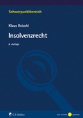 Cover: Insolvenzrecht - C.F. M&uuml;ller