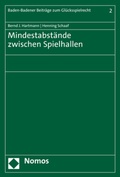 Cover: Mindestabst&auml;nde zwischen Spielhallen - Nomos