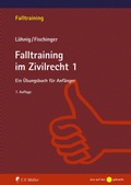 Cover: Falltraining im Zivilrecht 1 - C.F. M&uuml;ller