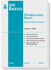 Enlarge image Cover: Skript Basics Öffentliches Recht - Hemmer-Wüst