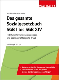 Abbildung von: Das gesamte Sozialgesetzbuch SGB I bis SGB XIV - Walhalla