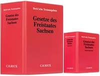 Abbildung von: Gesetze des Freistaates Sachsen: Textsammlung mit Ergänzungsband - Grundwerk mit Fortsetzungsbezug - C.H.BECK