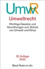 Cover: Umweltrecht: UmwR - dtv