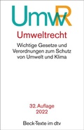 Abbildung von: Umweltrecht: UmwR - dtv
