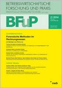 Abbildung von: Forensische Methoden im Rechnungswesen - BFuP 2/2014 - NWB