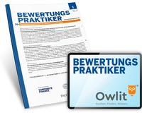 Abbildung von: Der BewertungsPraktiker - Fachmedien Otto Schmidt