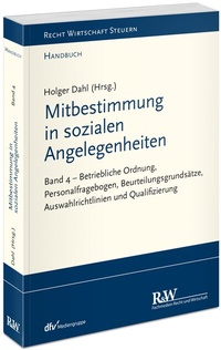 Abbildung von: Mitbestimmung in sozialen Angelegenheiten - Fachmedien Recht und Wirtschaft