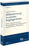 Cover: Mitbestimmung in sozialen Angelegenheiten - Fachmedien Recht und Wirtschaft