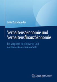Abbildung von: Verhaltensökonomie und Verhaltensfinanzökonomie - Springer Gabler