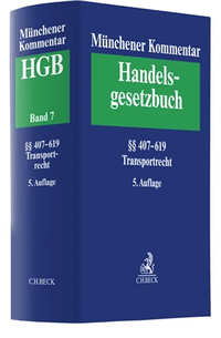 Abbildung von: Münchener Kommentar zum Handelsgesetzbuch HGB - Band 7 - C.H.BECK