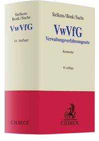 Abbildung von: Verwaltungsverfahrensgesetz: VwVfG - C.H.BECK