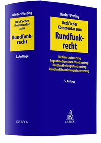 Abbildung von: Beck'scher Kommentar zum Rundfunkrecht - C.H.BECK