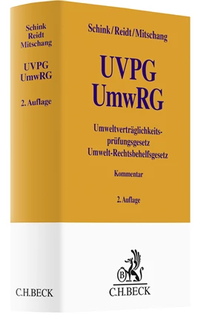 Abbildung von: Umweltverträglichkeitsprüfungsgesetz / Umwelt-Rechtsbehelfsgesetz: UVPG / UmwRG - C.H.BECK