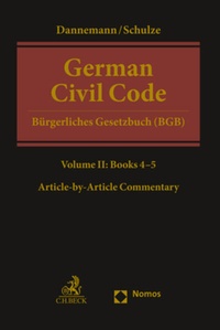 Bild: German Civil Code | Bürgerliches Gesetzbuch (BGB) - Nomos