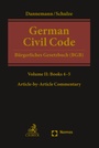 Cover: German Civil Code | B&uuml;rgerliches Gesetzbuch (BGB) - Nomos
