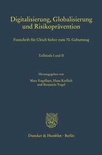 Abbildung von: Digitalisierung, Globalisierung und Risikoprävention. - Duncker & Humblot