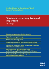 Abbildung von: Vereinsbesteuerung Kompakt - HDS