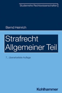 Enlarge image Cover: Strafrecht - Allgemeiner Teil - Kohlhammer