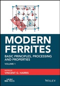 Cover: Modern Ferrites Volume 1: Basic Principles, Proces sing and Properties - Wiley