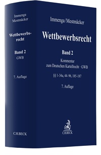 Abbildung von: Wettbewerbsrecht - Band 2 - C.H.BECK
