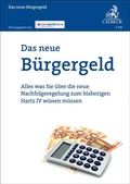 Cover: Das neue B&uuml;rgergeld - C.H.BECK