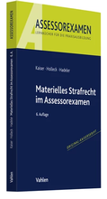 Cover: Materielles Strafrecht im Assessorexamen - Vahlen