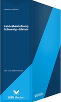 Cover: Landesbauordnung Schleswig-Holstein - KSV Medien