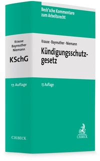 Bild vergrößern Bild: Kündigungsschutzgesetz: KSchG - C.H.BECK