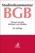 Abbildung von: Bürgerliches Gesetzbuch: BGB - C.H.BECK