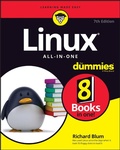 Cover: Linux All-in-One For Dummies, 7th Edition - Wiley