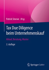 Abbildung von: Tax Due Diligence beim Unternehmenskauf - Springer Gabler