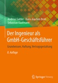 Cover: Der Ingenieur als GmbH-Gesch&auml;ftsf&uuml;hrer - Springer Vieweg