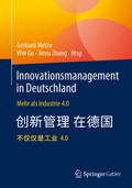 Cover: Innovationsmanagement in Deutschland - Springer Gabler