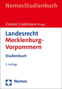Abbildung von: Landesrecht Mecklenburg-Vorpommern - Nomos