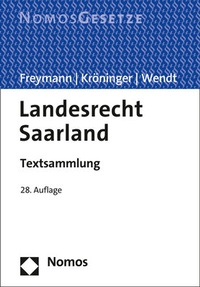 Bild vergrößern Bild: Landesrecht Saarland - Nomos