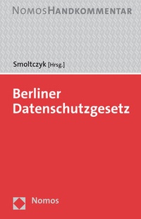 Abbildung von: Berliner Datenschutzgesetz - Nomos
