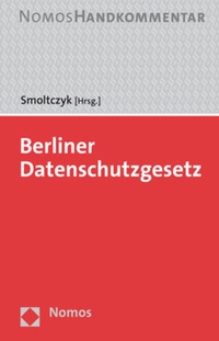 Abbildung von: Berliner Datenschutzgesetz - Nomos