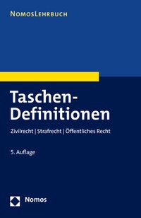 Enlarge image Cover: Taschen-Definitionen - Nomos