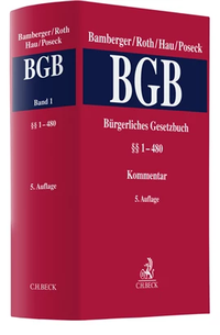 Abbildung von: Bürgerliches Gesetzbuch BGB - Band 1 - C.H.BECK