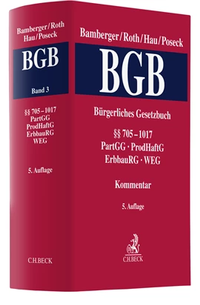 Abbildung von: Bürgerliches Gesetzbuch BGB - Band 3 - C.H.BECK