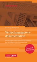 Cover: Verrechnungspreisdokumentation - IDW